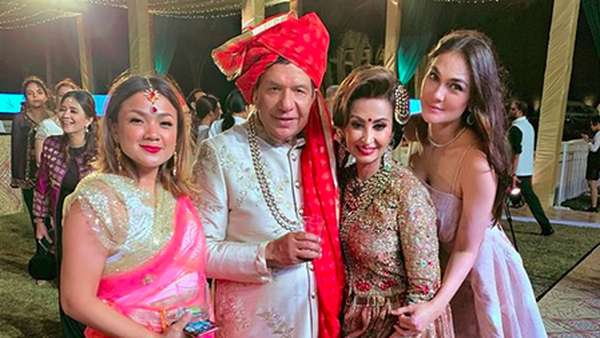Glamornya Penampilan Para Artis di Pesta Pernikahan Putra Raam Punjabi