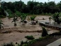 Banjir Bandang Terjang Perkampungan Warga Di Garut