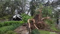 Detik Detik Mencekam Puting Beliung Terjang Sidoarjo