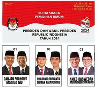 Beredar Foto Surat Suara Pilpres Dengan Nomor Urut Ini Kata KPU Batam