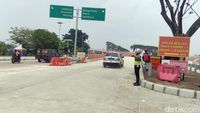 Uji Coba Flyover Juanda Hari Ini Banyak Pengguna Jalan Bingung