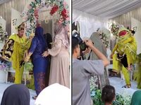 Pernikahan Viral Pengantinnya Diduga Kesurupan Menari Di Pelaminan