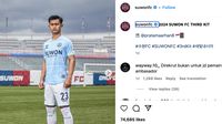 Pratama Arhan Jadi Model Jersey Baru Suwon Fc Netizen Tanya Kapan Main