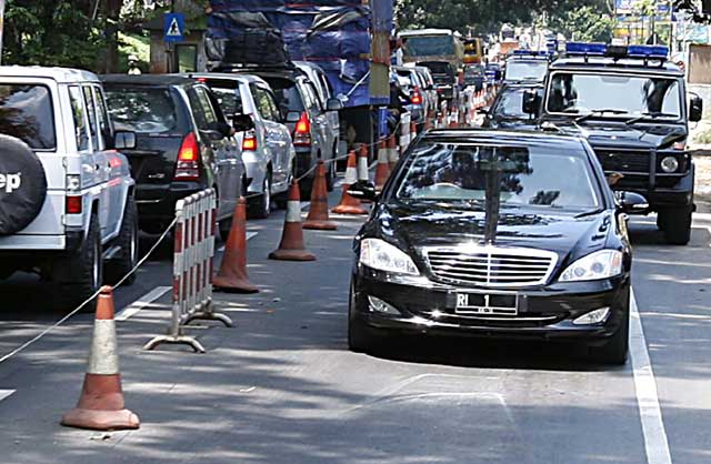 Mobil dinas SBY