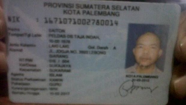 Pria bernama Saiton