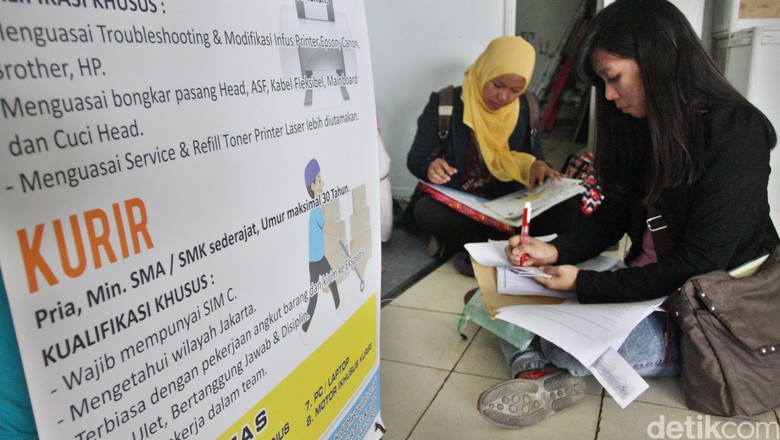 Pengangguran RI 7 Juta Orang, Paling Banyak Lulusan SMK