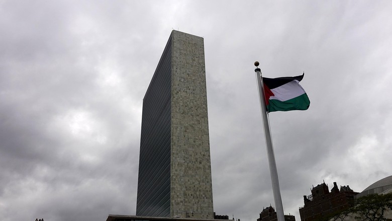 Bendera Palestina Berkibar di PBB, Abbas: Ini Untuk Para Martir Bendera Palestina Berkibar di PBB, Abbas: Ini Untuk Para Martir