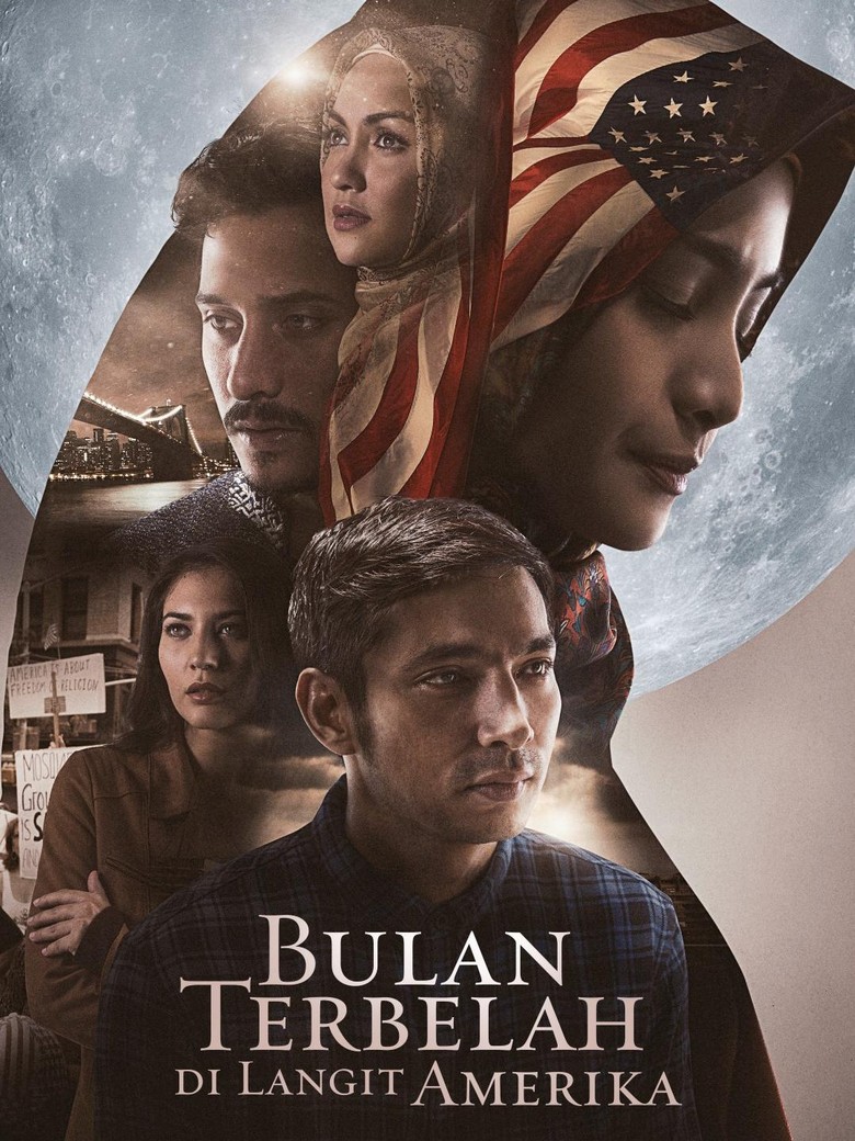 Ini Poster Bulan Terbelah Di Langit Amerika Yang Kontroversial