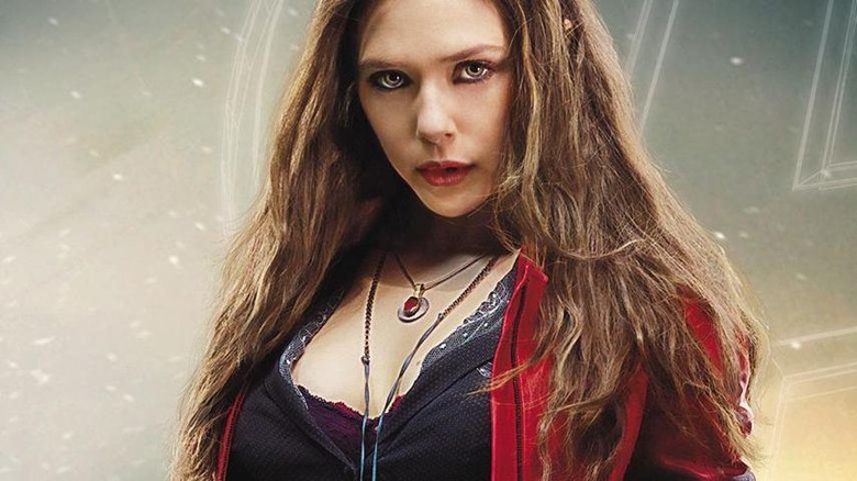 Penampakan Elizabeth Olsen Syuting Avengers: Infinity War di Skotlandia Penampakan Elizabeth Olsen Syuting Avengers: Infinity War di Skotlandia