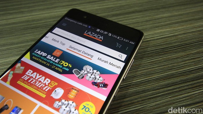 Lazada Indonesia. Foto: Irna Prihandini/detikINET Lazada Indonesia. Foto: Irna Prihandini/detikINET
