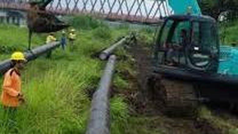 27 Km Saluran Pipa Gas PGN Mojokerto-Jombang Tersambung 27 Km Saluran Pipa Gas PGN Mojokerto-Jombang Tersambung