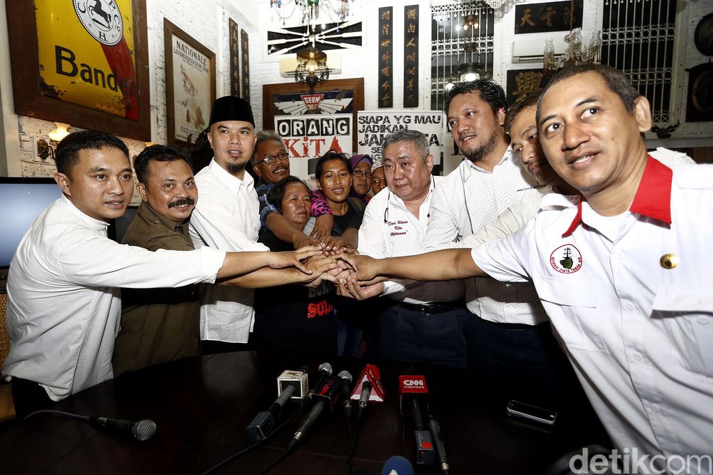 Ahmad Dhani Deklarasi Dukung Duet Rizal Ramli Sandiaga Uno Maju