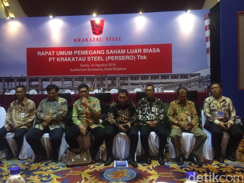 Bangun Pabrik Baja Krakatau Steel Jual Saham Baru Rp  T