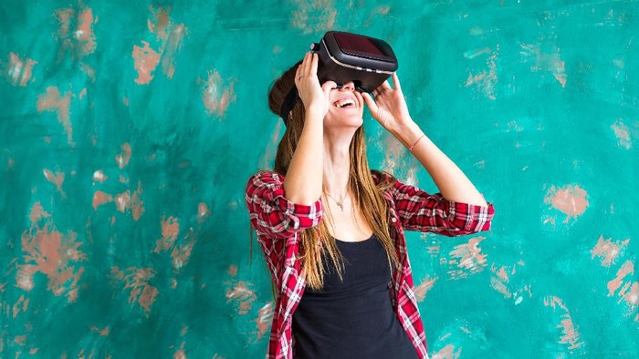 Ilustrasi VR. Foto: thinkstock Ilustrasi VR. Foto: thinkstock
