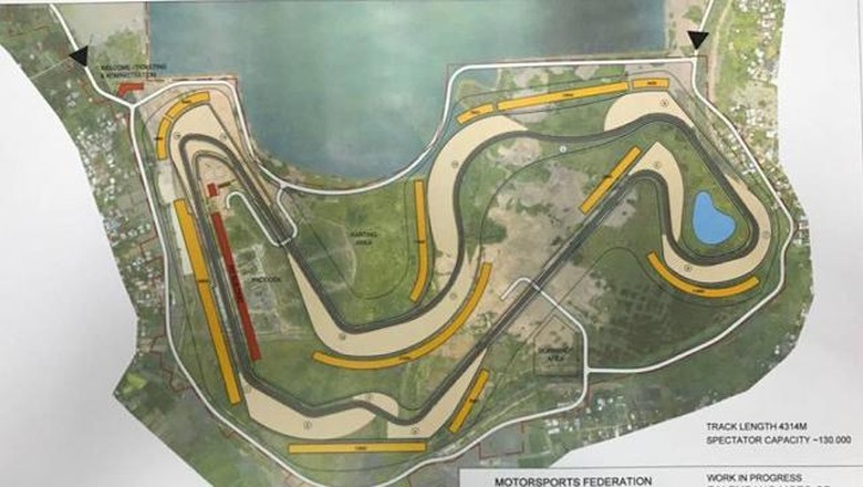 Pembangunan Sirkuit Lido Tak Pengaruhi MotoGP 2018 di Palembang Pembangunan Sirkuit Lido Tak Pengaruhi MotoGP 2018 di Palembang