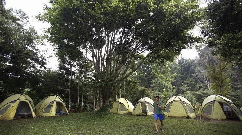 Suasana liburan di Sukabumi (Rachman Haryanto/detikTravel)