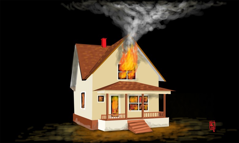 Regulator Tabung Gas Bocor, Rumah Terbakar di Cakung Regulator Tabung Gas Bocor, Rumah Terbakar di Cakung