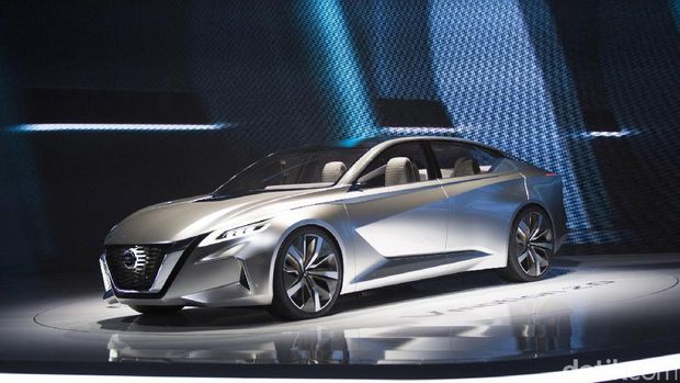 Mobil Nissan Jadi Mobil Konsep Tercantik