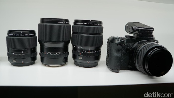 Fujifilm GFX 50S Foto: yud/detikcom Fujifilm GFX 50S Foto: yud/detikcom
