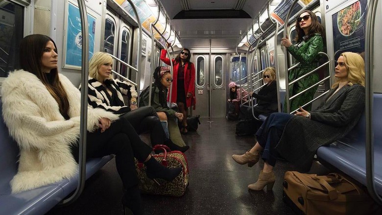 Diperankan Banyak Perempuan, Produksi Oceans Eight Libatkan Terapis Diperankan Banyak Perempuan, Produksi Oceans Eight Libatkan Terapis
