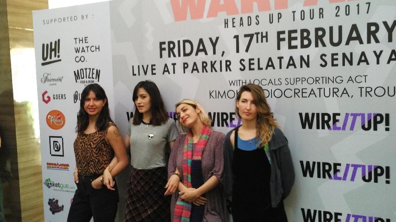 Warpaint Merasa Perlu Main di Indonesia Warpaint Merasa Perlu Main di Indonesia