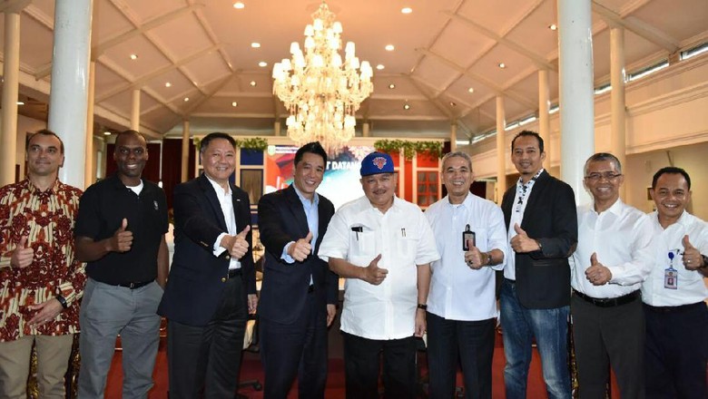Perwakilan NBA Kunjungi Palembang Perwakilan NBA Kunjungi Palembang
