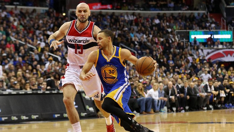 Durant Cedera, Warriors Ditumbangkan Wizards Durant Cedera, Warriors Ditumbangkan Wizards