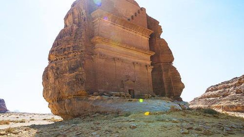 Qasr Al Farid atau kastil kesepian di Arab Saudi (Vincent Ko Hon Chiu/UNESCO) Qasr Al Farid atau kastil kesepian di Arab Saudi (Vincent Ko Hon Chiu/UNESCO)
