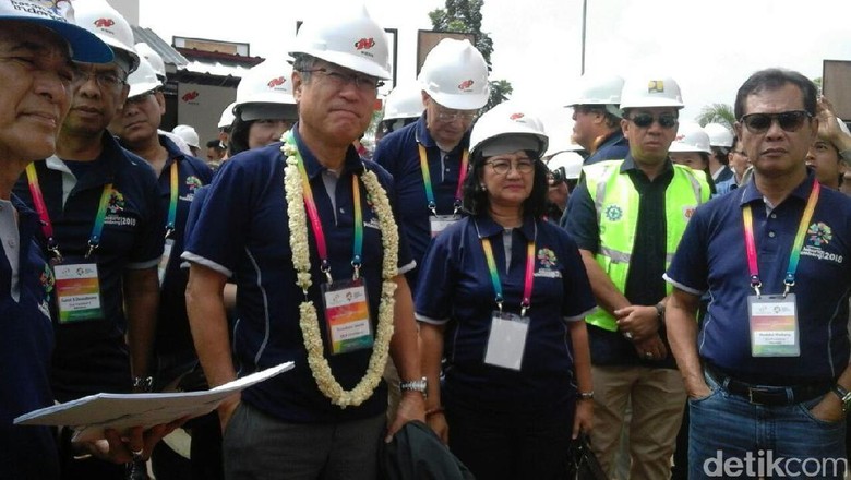Dewan Olimpiade Asia Tinjau Jakabaring Sport City Dewan Olimpiade Asia Tinjau Jakabaring Sport City