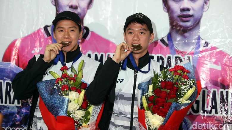 Dapat Bonus dari Pemerintah, Kevin/Marcus: Mau Ditabung Saja Dapat Bonus dari Pemerintah, Kevin/Marcus: Mau Ditabung Saja