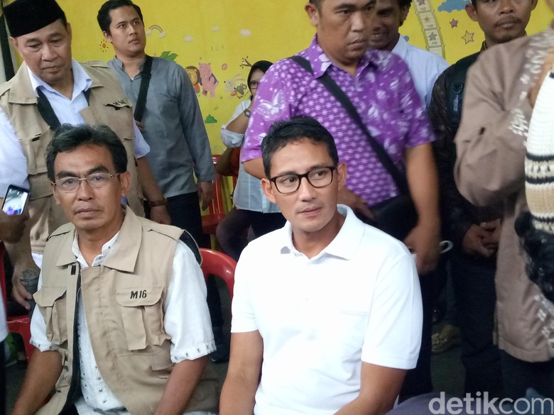 Sandiaga Tidak akan Hadiri Panggilan Polda Metro Jaya Besok Sandiaga Tidak akan Hadiri Panggilan Polda Metro Jaya Besok