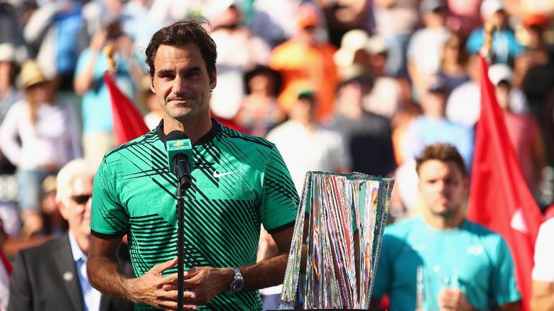 Federer Menatap Miami Terbuka Federer Menatap Miami Terbuka