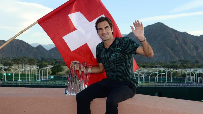 Federer Tak Menyangka Mampu Gas Pol di Tahun 2017 Federer Tak Menyangka Mampu Gas Pol di Tahun 2017