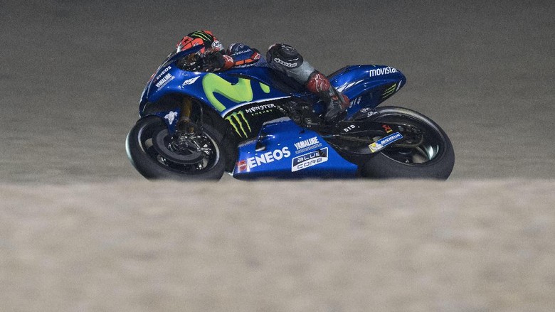 Kondisi Lintasan Bikin Vinales Harus Hati-Hati di Awal Balapan Kondisi Lintasan Bikin Vinales Harus Hati-Hati di Awal Balapan