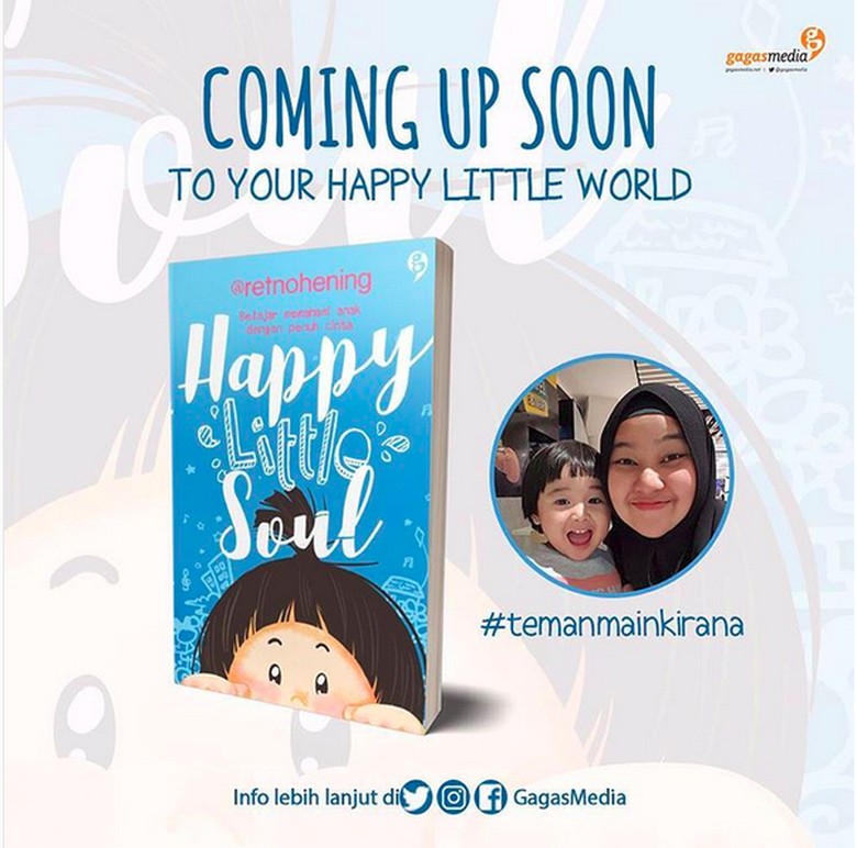 Retno Hening Terkejut Buku Happy Little Soul Laris Terjual di Pre Order Retno Hening Terkejut Buku Happy Little Soul Laris Terjual di Pre Order