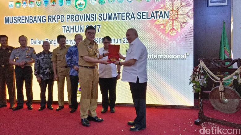 Buka Musrenbang Sumsel, Mendagri Bicara Peningkatan Infrastruktur Buka Musrenbang Sumsel, Mendagri Bicara Peningkatan Infrastruktur
