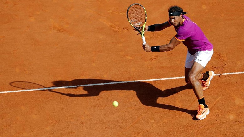 Kalahkan Goffin, Nadal Melaju ke Final Kalahkan Goffin, Nadal Melaju ke Final