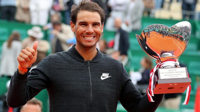 Nadal Raih Gelar Kesepuluh di Monte Carlo Nadal Raih Gelar Kesepuluh di Monte Carlo