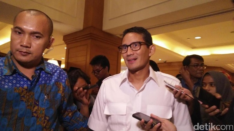 Ingin Selebrasi Sederhana, Sandiaga: Pendukung Jangan Berlebihan Ingin Selebrasi Sederhana, Sandiaga: Pendukung Jangan Berlebihan