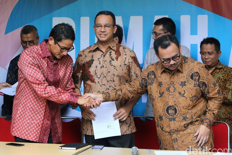 Tim Sinkronisasi Anies-Sandi Sudah PDKT ke DPRD DKI Tim Sinkronisasi Anies-Sandi Sudah PDKT ke DPRD DKI