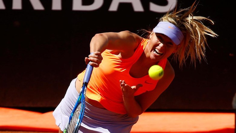 Sharapova Lewati Babak Pertama Sharapova Lewati Babak Pertama