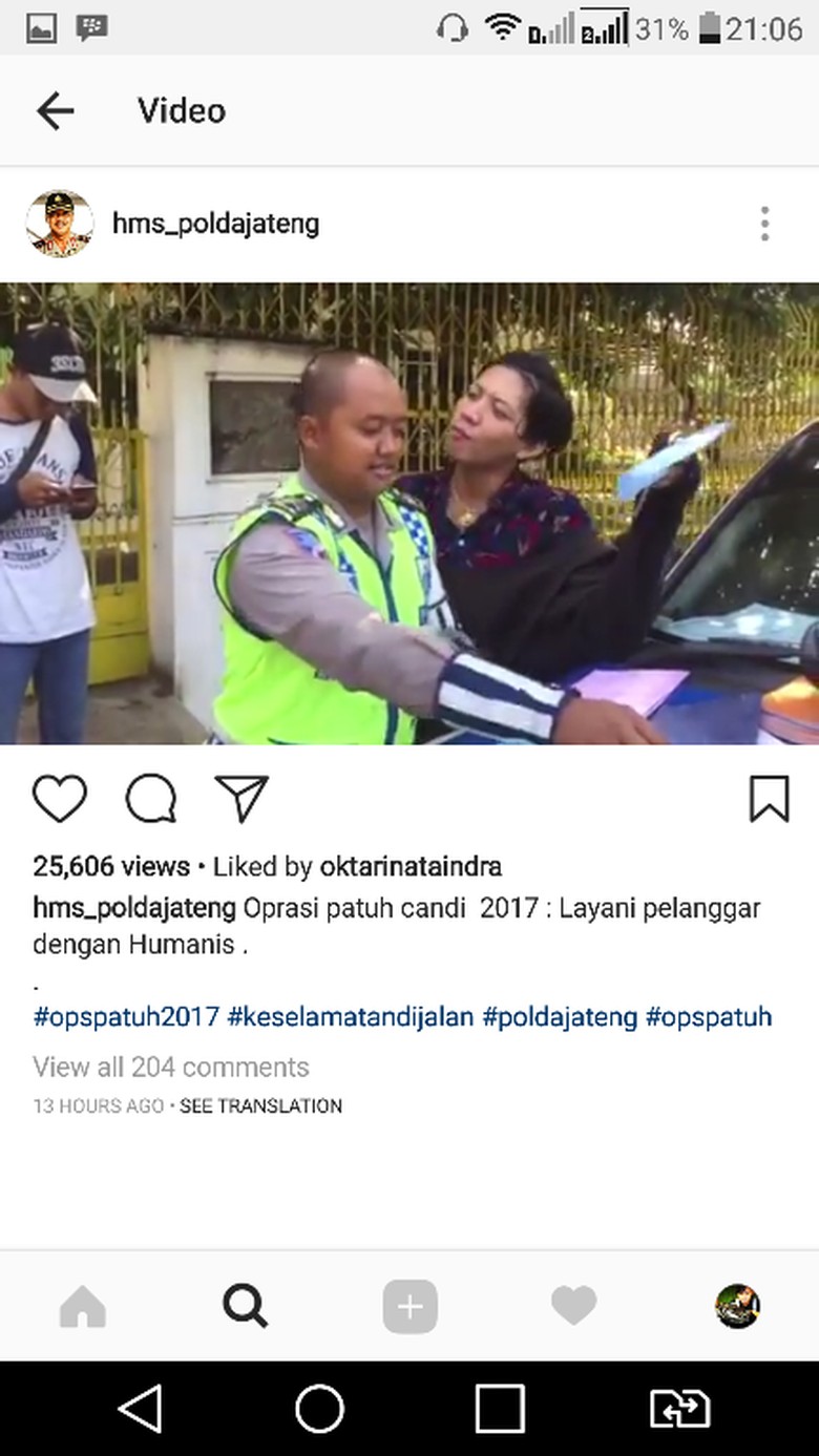 Video Viral Polisi Tilang Laki Laki Kemayu Di Semarang