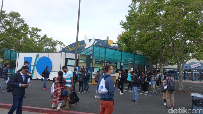 Google I/O 2017. Foto: detikINET/Rachmatunnisa Google I/O 2017. Foto: detikINET/Rachmatunnisa