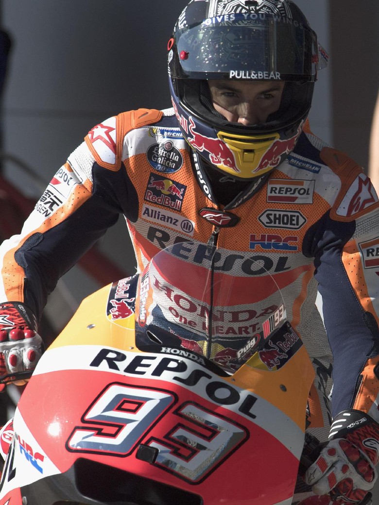 Podium di Le Mans Akan Puaskan Marquez Podium di Le Mans Akan Puaskan Marquez