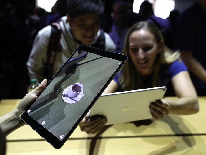iPad Pro baru. Foto: Getty Images iPad Pro baru. Foto: Getty Images