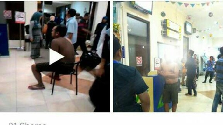 Pengakuan Sopir yang Dihukum Lepas Baju di Bandara Yogya Pengakuan Sopir yang Dihukum Lepas Baju di Bandara Yogya
