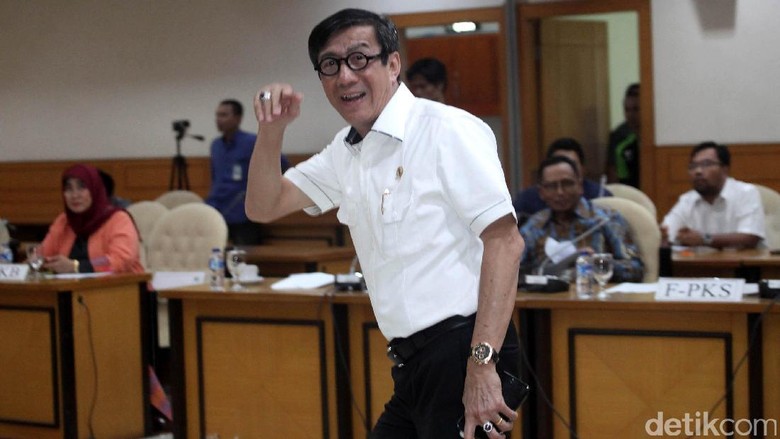 Menkumham: Lapas Overkapasitas, Setahun Masuk 24 Ribu Orang Menkumham: Lapas Overkapasitas, Setahun Masuk 24 Ribu Orang
