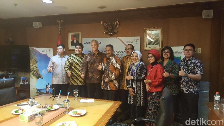 Suasana penandatanganan MoU AccorHotels (Fitraya/detikTravel) Suasana penandatanganan MoU AccorHotels (Fitraya/detikTravel)