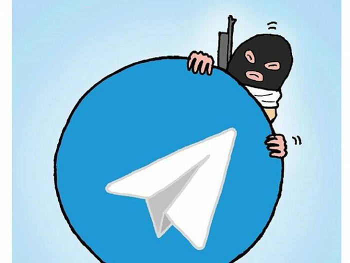 Telegram Sarang Teroris? Foto: Istimewa Telegram Sarang Teroris? Foto: Istimewa