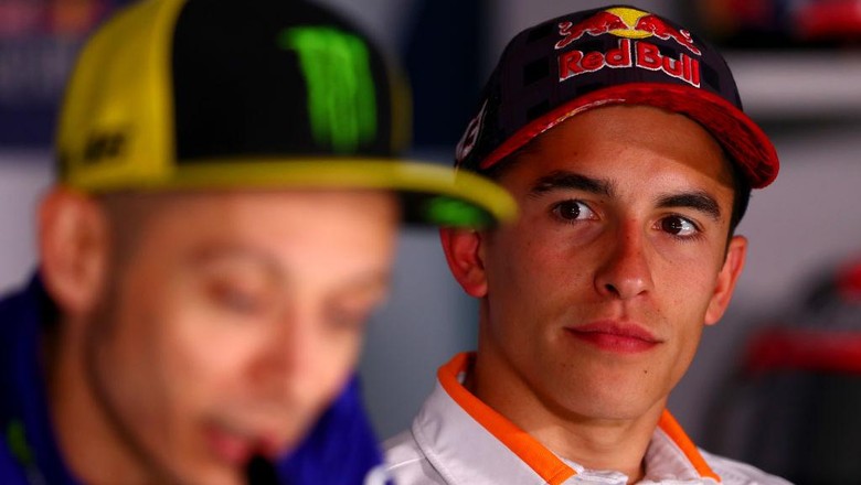 Lagi, Marquez Ditanya soal Hubungannya dengan Rossi Lagi, Marquez Ditanya soal Hubungannya dengan Rossi